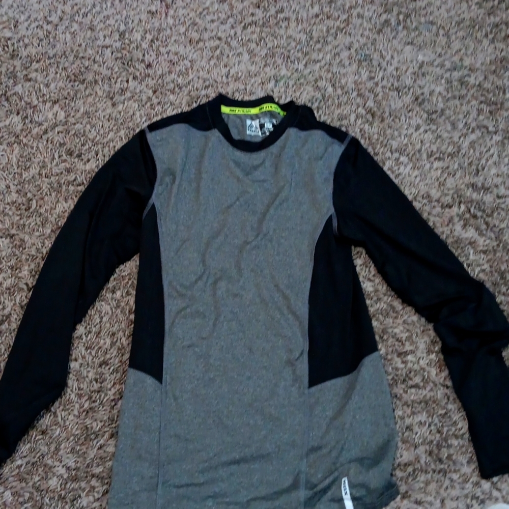 A compression long sleeve shirt